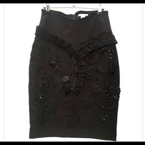 H&M Embroidred Skirt
